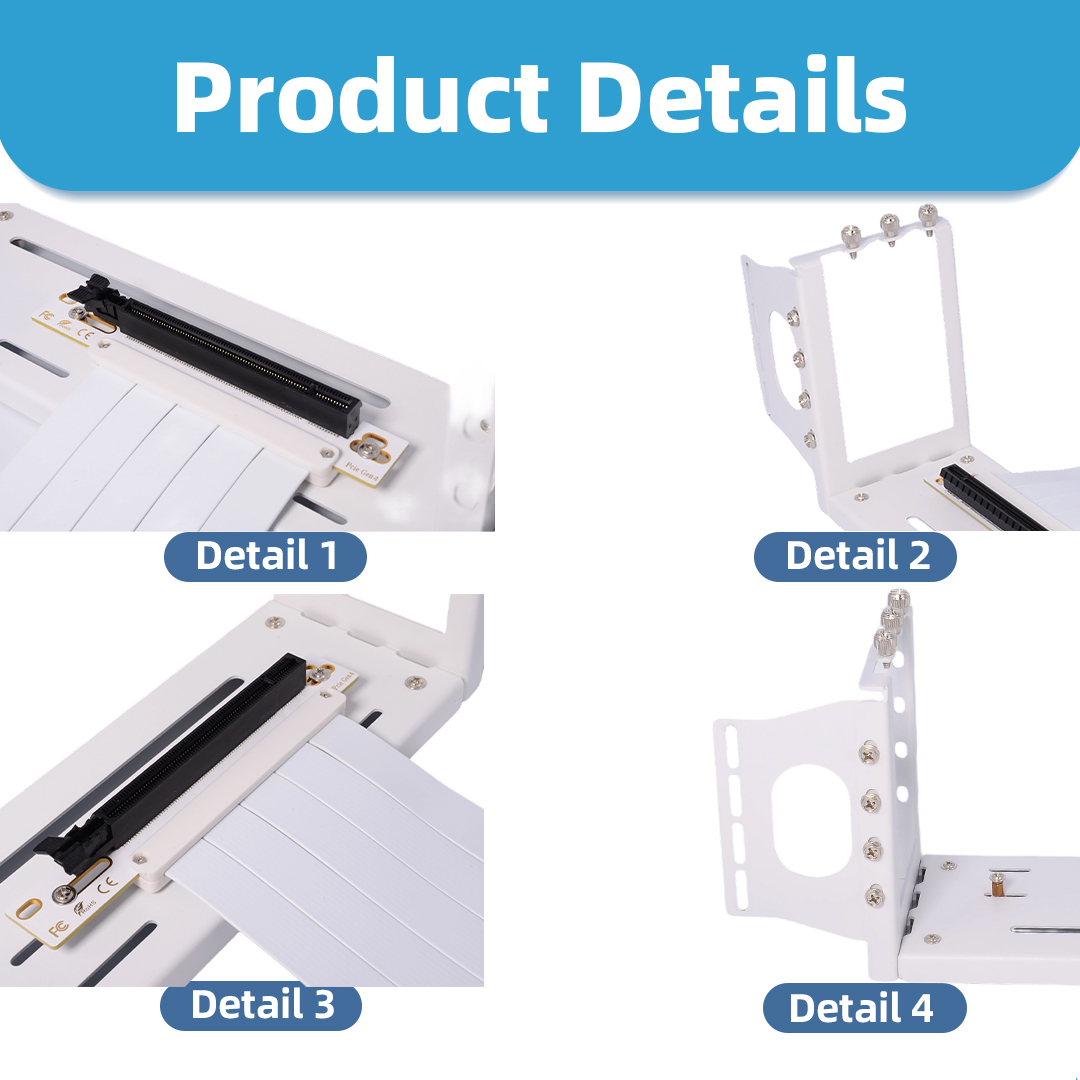 Riser PCI-E 4.0 X16 Graphics C - Pcie 4.0 X16 Riser Cable 90 Degree 评论和价格