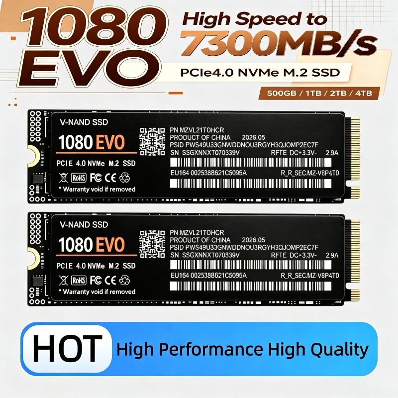 2026 NEW 1080 EVO M.2 NVMe PCI - M.2 Nvme 4Tb Pcie 4.0 Ssd 评论和价格