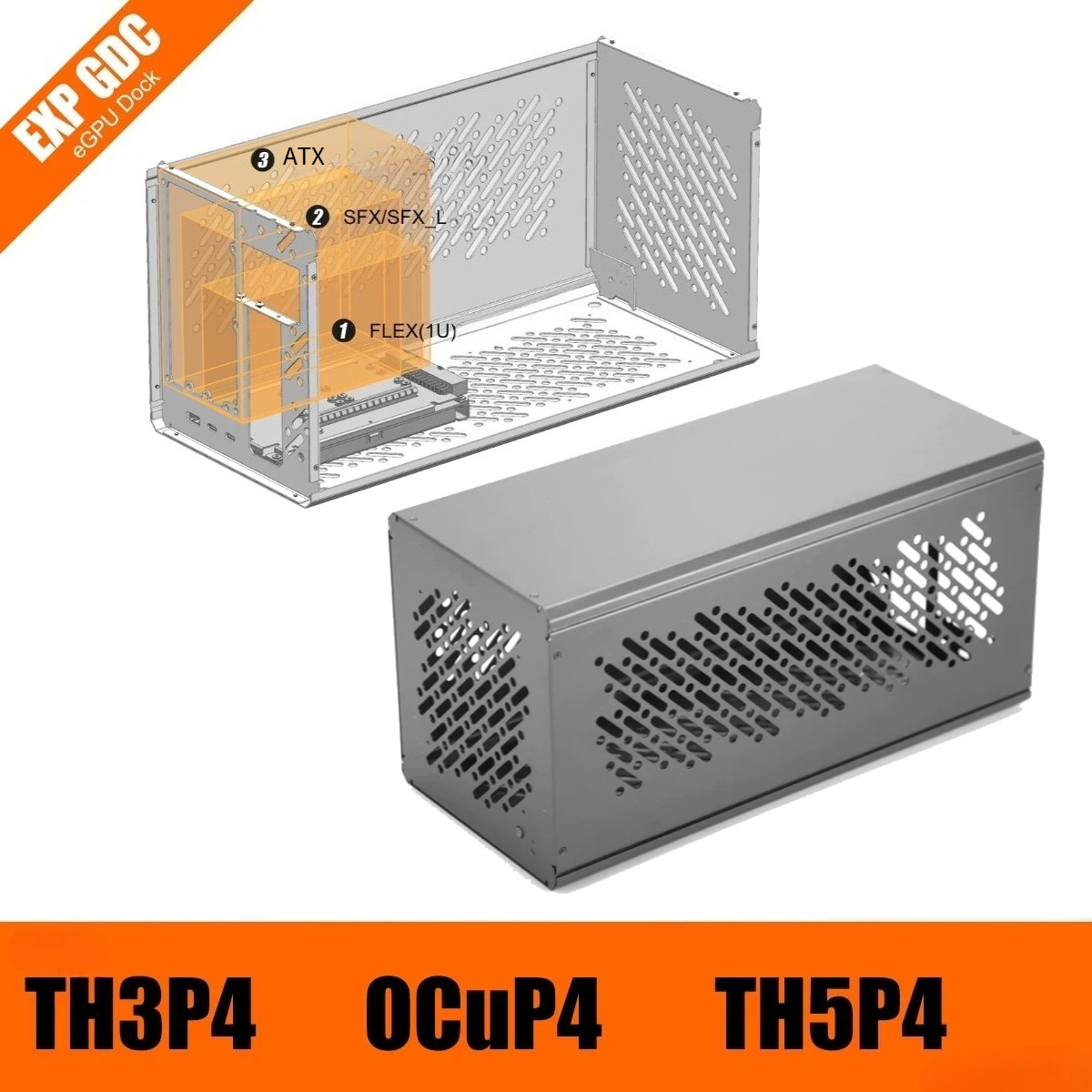 Metal Frame Case Chassis For T - External Gpu Dock Pcie 4.0 Oculink 评论和价格