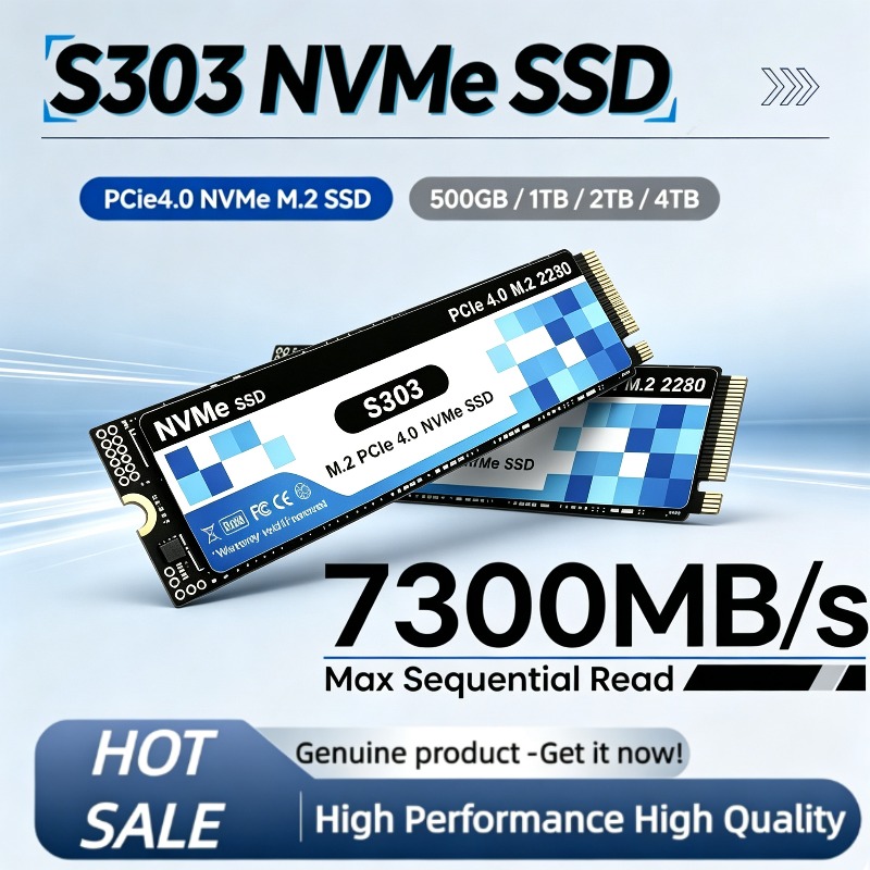 S303 4TB SSD NVMe M.2 PCIe 4.0 - M.2 Nvme 4Tb Pcie 4.0 Ssd 评论和价格