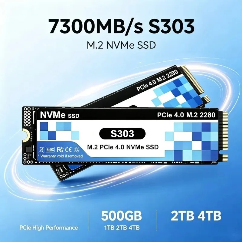 S303 4TB SSD NVMe M.2 PCIe 4.0 - M.2 Nvme 4Tb Pcie 4.0 Ssd 评论和价格
