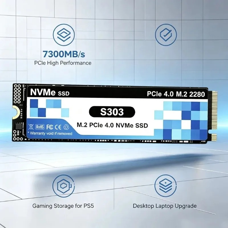 S303 4TB SSD NVMe M.2 PCIe 4.0 - M.2 Nvme 4Tb Pcie 4.0 Ssd 评论和价格