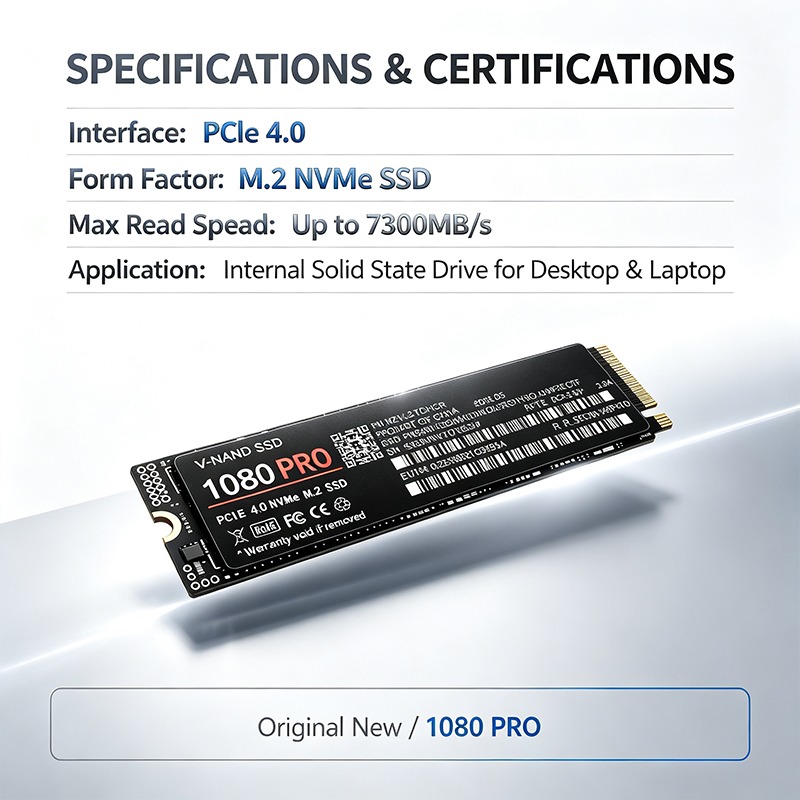 Original 1080PRO PCIe 4.0 M.2  - M.2 Nvme 4Tb Pcie 4.0 Ssd 评论和价格