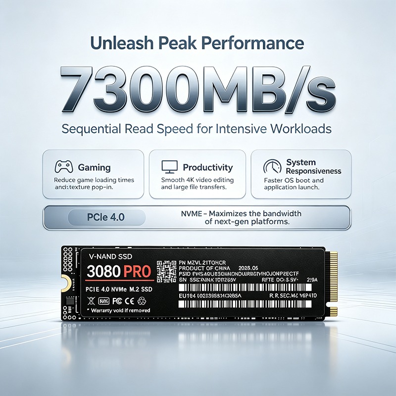 Gaming M.2 NVMe SSD 3080PRO PC - M.2 Nvme 4Tb Pcie 4.0 Ssd 评论和价格