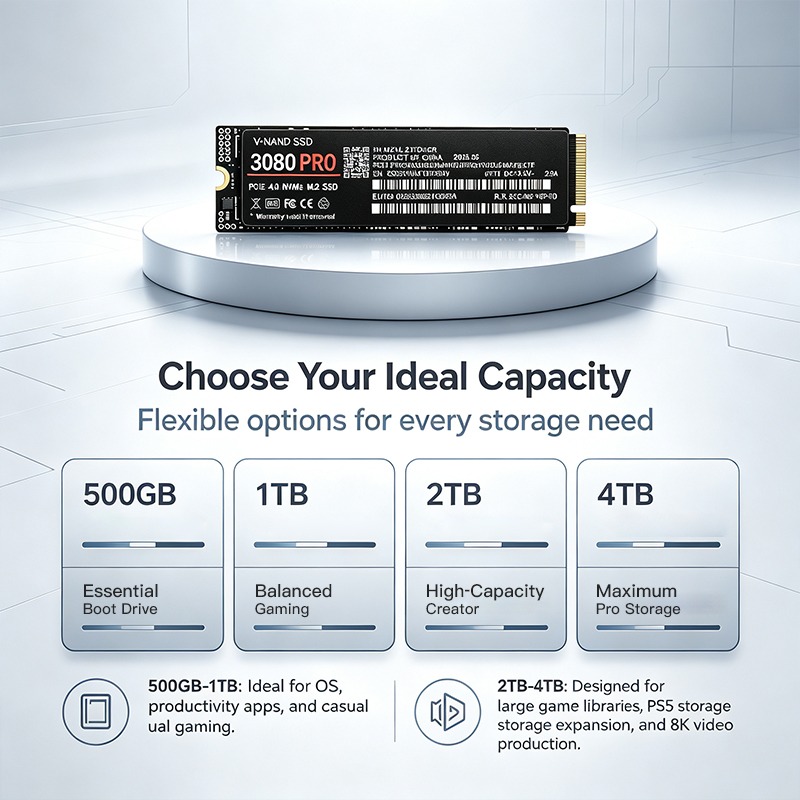Gaming M.2 NVMe SSD 3080PRO PC - M.2 Nvme 4Tb Pcie 4.0 Ssd 评论和价格
